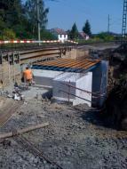 Rekonstrukce železničního mostu Borek