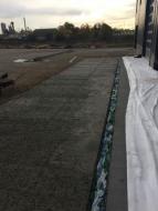 Venkovní betonová plocha s povrchovou úpravou - striáž 2500m2